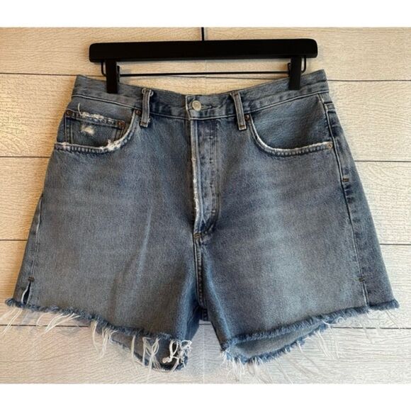 AGOLDE Dee Super High Rise Denim Short in Epic Size 29 - Picture 5 of 9